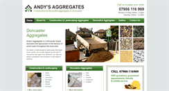Desktop Screenshot of andysaggregates.co.uk